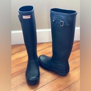 Hunter rain boots